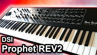 Video thumbnail for Dave Smith Instruments (DSI) - Prophet REV2 sounds 【SYNTH DEMO】 by synth4ever