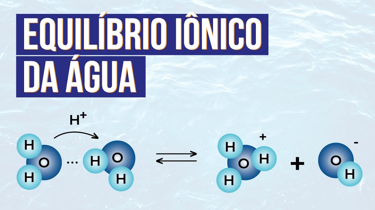 EQUILÍBRIO IÔNICO DA ÁGUA | Resumo de Química para o Enem | Larissa Sousa Campos