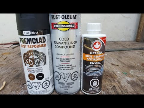 rust-oleum cold galvanizing compound review (part 5)