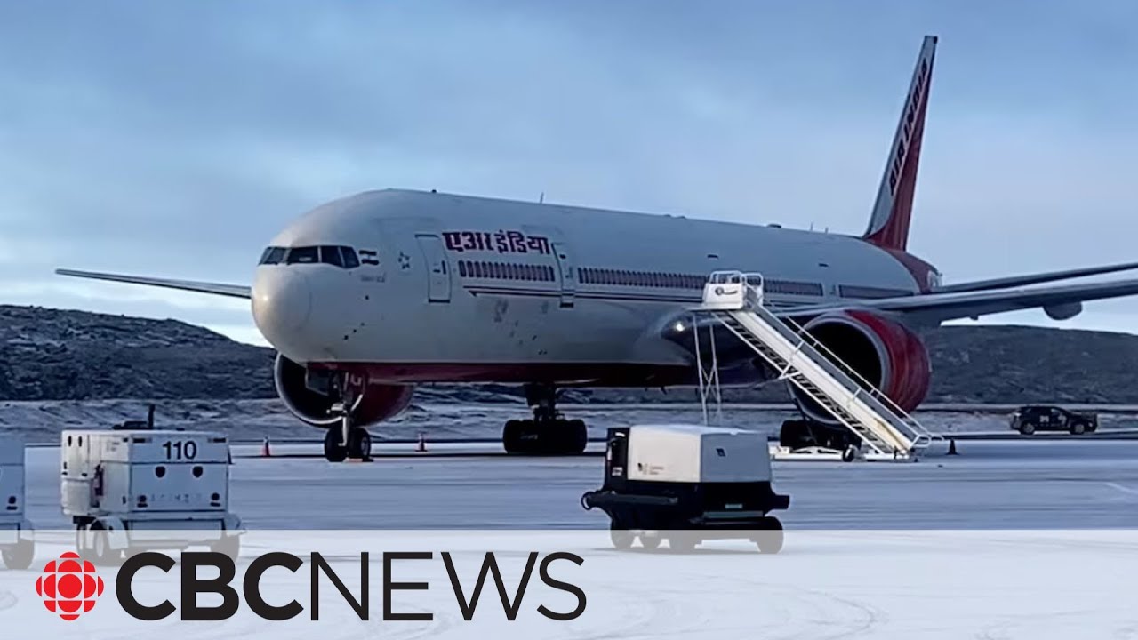 Canadian military plane ferries Air India to Chicago after emergency landing in Iqaluit