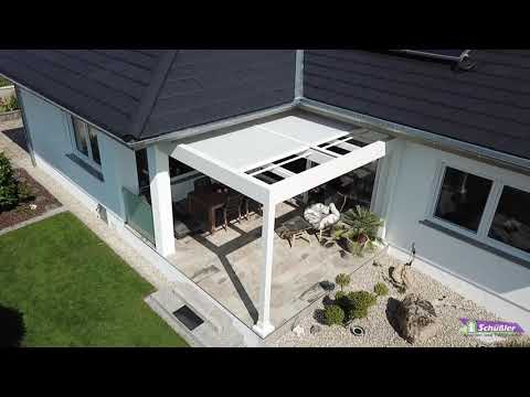 Markisendach - markant von markilux und Schüßler Fenster- und Türsysteme - mit Wandanschluss