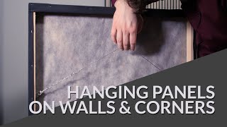Video thumbnail for How to Hang Acoustic Panels on Walls and in Corners - Acoustic Panels with an Air Gap by GIK Acoustics