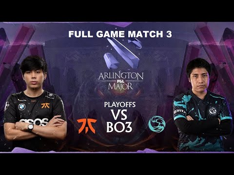 Full Game : Fnatic vs Beastcoast (BO3) | Match 3 | PGL Arlington Major 2022 - Play Offs