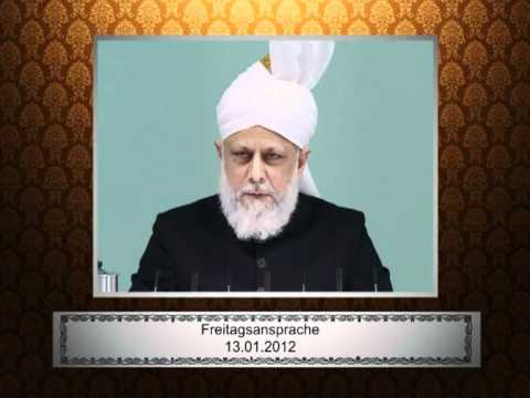 Aussagen: Freitagsansprache vom 13. Januar 2012 - Urdu