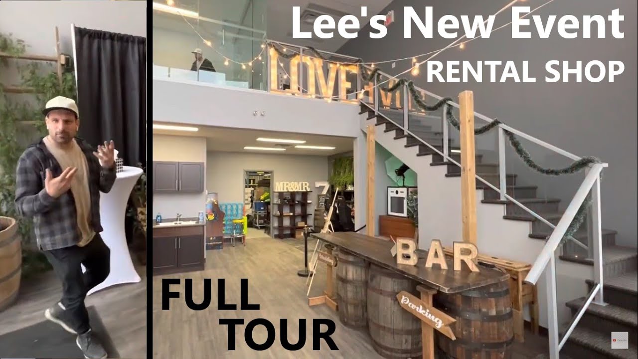 $500K Event Biz - Lee’s New Office/Warehouse Tour - Epic Fast Growth!