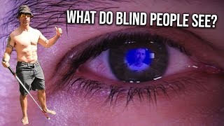 What do blind people see?