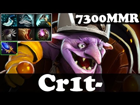 Dota 2 - Patch 6.87 Cr1t- 7300 MMR Plays Timbersaw - Ranked Match Gameplay