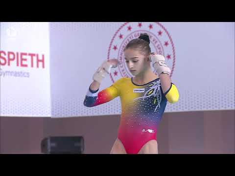 Maria CEPLINSCHI (ROU) - 2020 junior Europeans, vault final