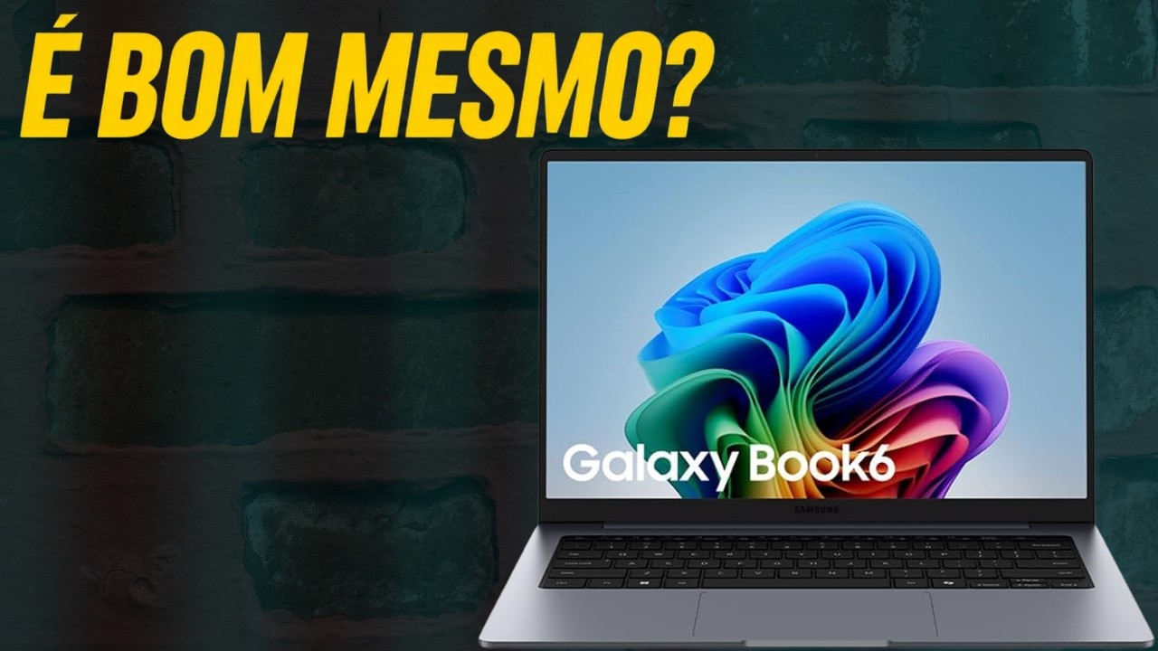 Miniatura da avaliação em vídeo de Notebook Samsung Galaxy Book6 14" WUXGA