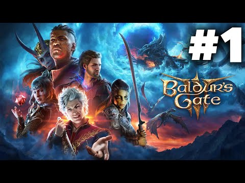 BALDUR'S GATE 3 Gameplay Walkthrough Part 1 - THE DARK URGE (Full Game)