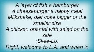 Skee-lo - The Burger Song Lyrics