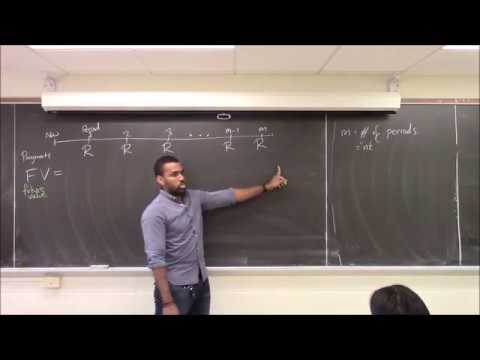 Math 1108-R17 Lecture 3 - Future Value of Annuities; Sinking Funds