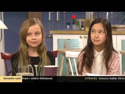 10-åriga Elin om brevvänner: "Det är roligt att få mejl i brevlådan" - Nyhetsmorgon (TV4)