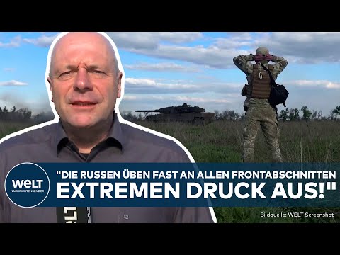 PUTINS KRIEG: Lage an der Front! "Die Russen warten auf einen weiteren Fehler der Ukrainer!"