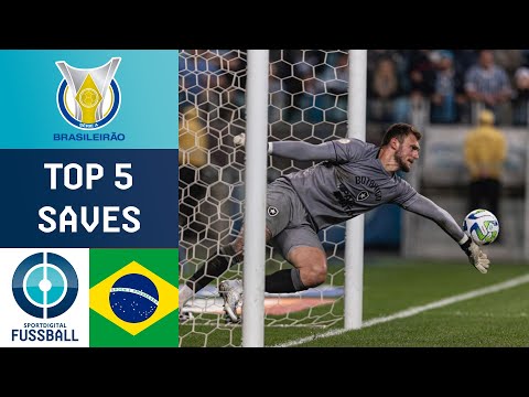 Die besten Paraden 2023 in Brasilien! | Top 5 Saves | Campeonato Brasileiro