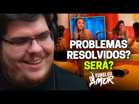 CASIMIRO REAGE: TÚNEL DO AMOR T2EP17 - DERAM UMA CHAMADA NA TAINÁ (pt 1) | Cortes do Casimito