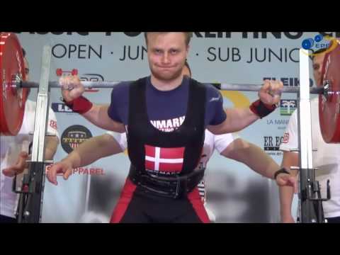 Junior Men, 83 & 93 kg - European Classic Powerlifting Championships 2017