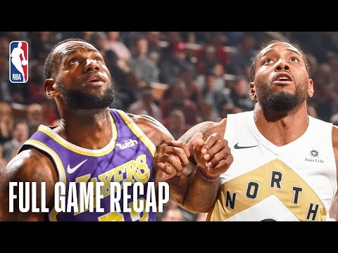 LAKERS vs RAPTORS | LeBron James & Kawhi Leonard Battle In Toronto | March 14, 2019