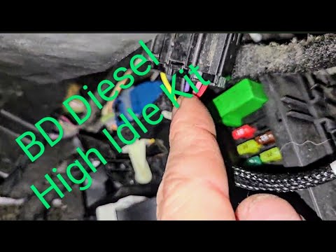Powerstroke Diesel High Idle Kit..Easiest Install Ever #newtoyou #powerstroke #diesel
