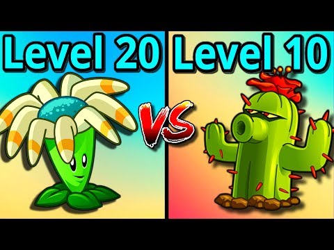 Bloomerang vs Cactus MAX Levels Gameplay ► Plants vs. Zombies 2: It's About Time