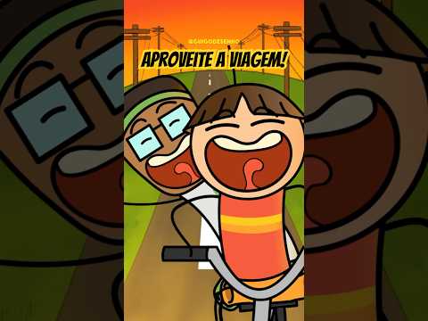 só vamos aproveitar a vida! #desenhoanimado #cartoon #animação #motivação #animação2d