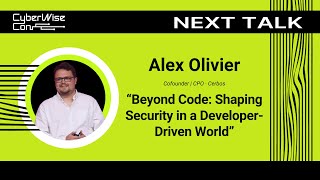 Alex Olivier: Beyond Code: Shaping Security in a Developer-Driven World