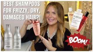 BEST SHAMPOOS FOR FRIZZY, DRY, BLEACHED, DAMAGED HAIR