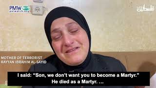 Mother of terrorist on Hamas TV
