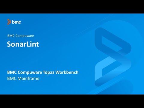 BMC Compuware Topaz Workbench - SonarLint