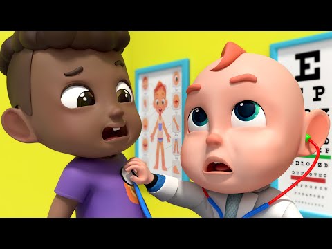 Let’s Visit Doctor Rob | Doctor Song for Kids | Good Habits for Kids | Rosoo - Kids Cartoon
