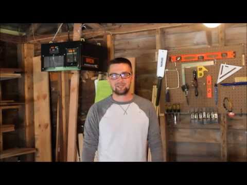 Wen 3-speed Wood shop Air Filter review!!