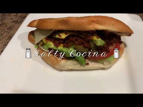 How to Make Tortas de Chorizo Sandwich