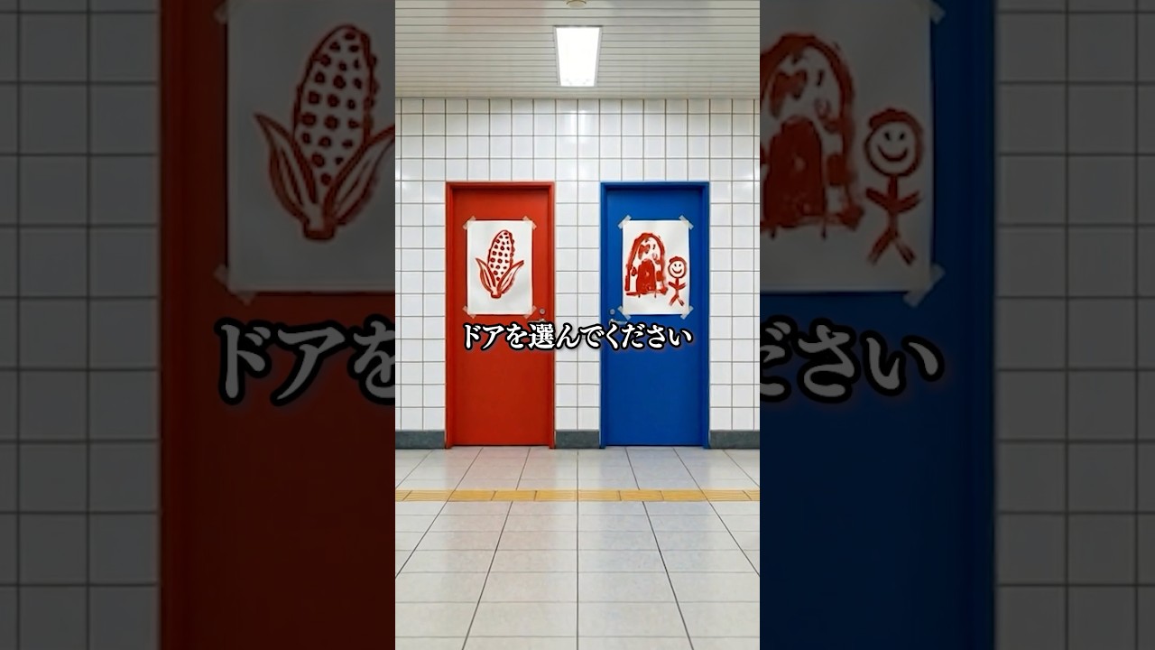 ドアを選んでください