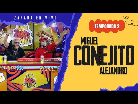 MIGUEL "CONEJITO" ALEJANDRO / Zapada EN VIVO en UN POCO DE RUIDO !