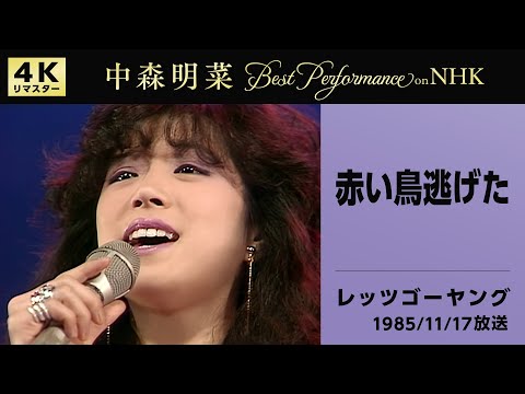 【公式】中森明菜／逃げた [4K]AKINA NAKAMORI / Akaitorinigeta(Let's Go Young) のサムネイル