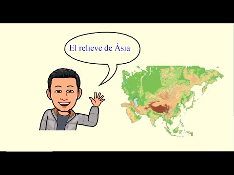 El relieve de Asia