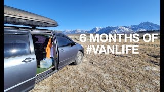 6 Months of VANLIFE / Toyota Sienna / Questions and Answers