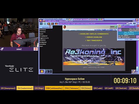 Hypnospace Outlaw [Any% (No HAP Skip)] by zoton2 - #ESASummer19
