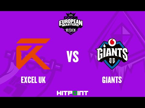 Excel UK vs Vodafone Giants @ EU Masters Summer 2019 Groups