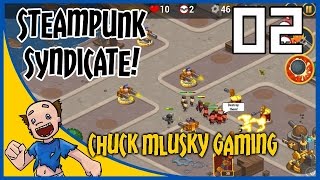 Steampunk Syndicate Gameplay - Episode 2 Strategy Based Card Defence Game!