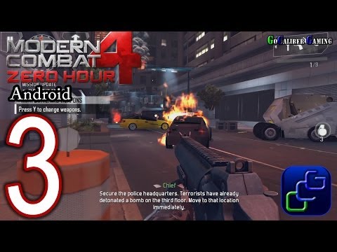 Modern Combat 4: Zero Hour Android Walkthrough - Part 3 - Mission 3: Aftermath