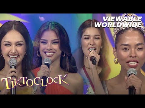 TiktoClock: Winners ng Miss Universe Philippines 2024, iwinagayway ang bandera ng Pilipinas!