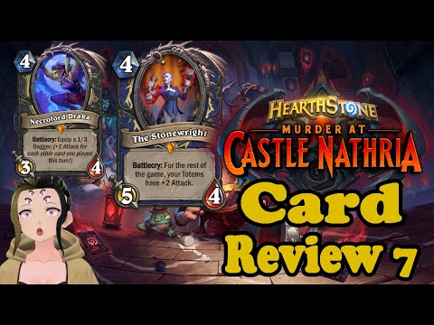 Totem Shaman RETURNS! Miracle Rogue Support! | Murder At Castle Nathria Hearthstone Card Review 7