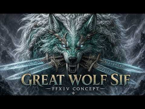 Great Wolf Sif (EVERCOLD): Final Fantasy XIV Concept
