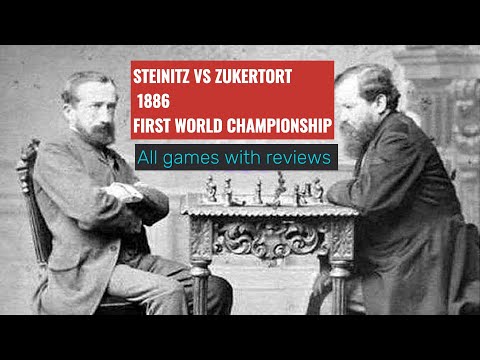 Steinitz vs Zukertort - First world chess championship 1886!
