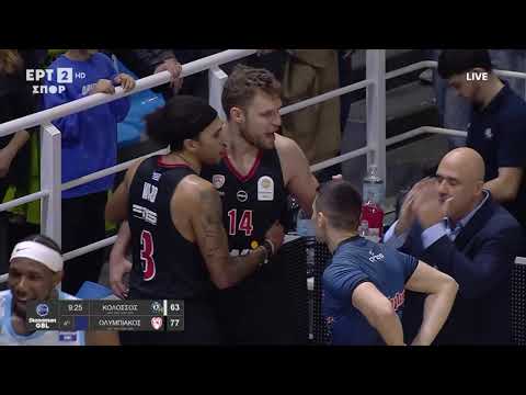 Κολοσσός H Hotels Collection - Ολυμπιακός | Συμπλοκή ανάμεσα σε Πετρόπουλο και Βεζένκοφ