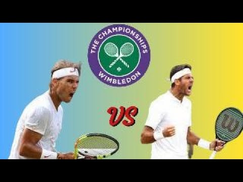 Rafael Nadal vs Juan Martin Del Potro - Wimbledon 2018 - QF Highlights HD