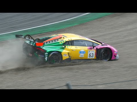 GT Open Hockenheimring 2025 - CRASHES, MANY SPINS, BATTLES & ACTION