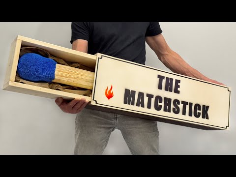 I Built INSANE GIANT Matchstick From SMALL Matches!