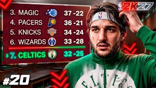 ESTAMOS AFUNDANDO NA NBA | NBA 2K27 Modo Carreira (Ep.20)